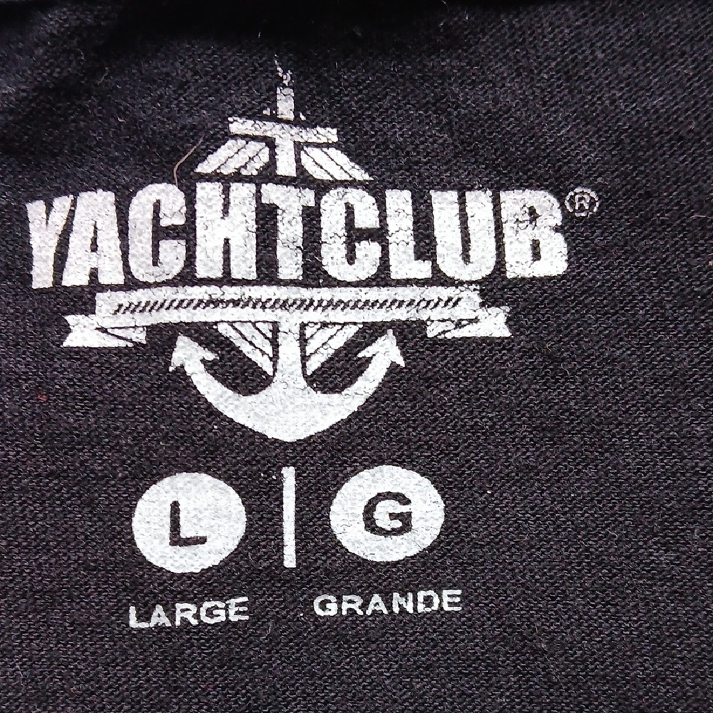 Asphalt Yacht Club Black Short Sleeve Tee with‎ Intricate Skull DesignSz L - Picture 2 of 6